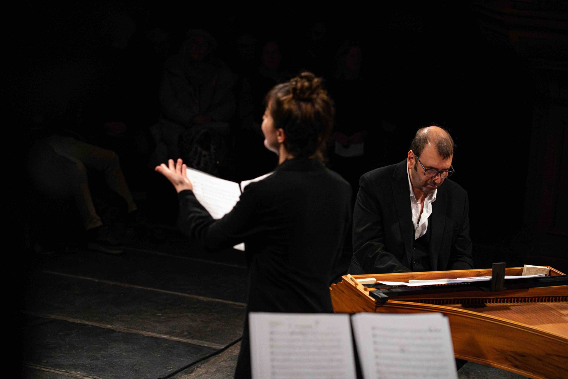 Reïna Lupa en el escenario